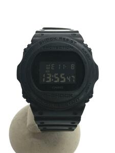 CASIO◆クォーツ腕時計・G-SHOCK/デジタル/ラバー/BLK/BLK/SS