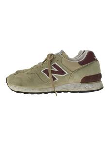 NEW BALANCE◆ローカットスニーカー/UK7.5/ベージュ/スウェード/M670SBP