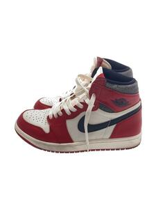 NIKE◆AIR JORDAN 1 HIGH OG LOST & FOUND/26cm/RED/DZ5485-612