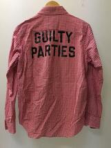 The Guilty Parties◆長袖シャツ/M/コットン/RED/チェック/12AW-G-SHI-02_画像2