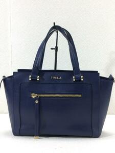 FURLA◆ハンドバッグ/PVC/NVY/815342