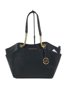 MICHAEL KORS◆トートバッグ/PVC/BLK/無地/35T5GTVT3L