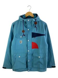 CHUMS*b- Be face / mountain parka /S/ nylon /BLU/CH04-1016