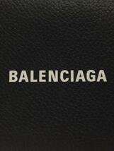 BALENCIAGA◆財布/レザー/BLK/無地/メンズ/650871.1090.T00959_画像3