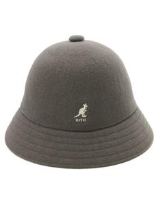 KITH◆Casual Classic Hat/タグ付き/L/ウール/GRY/無地/メンズ/K3529SM