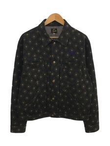 Needles◆22AW/Penny Jean Jacket - Poly Jq./ジャケット/M/ポリエステル/BLK/LQ220