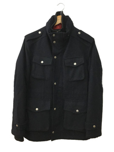 BURBERRY BLACK LABEL◆ジャケット/L/ウール/BLK/M-65