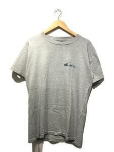 QUIKSILVER◆90s/USA/OLD/カットソー/M/コットン/GRY/プリント