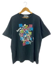 A BATHING APE◆Tシャツ/XL/コットン/BLK