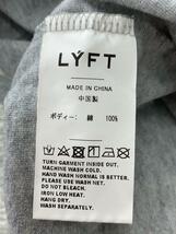 LYFT◆Tシャツ/XL/コットン/GRY_画像4