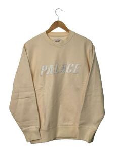 PALACE◆スウェット/M/コットン/CRM/無地