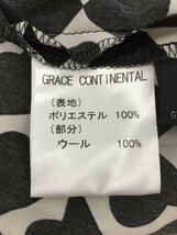 GRACE CONTINENTAL◆長袖ワンピース/36/ポリエステル/BLK/07125191-2_画像5