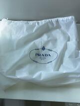 PRADA◆トートバッグ/レザー/GRY_画像7