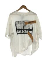 FACETASM◆Tシャツ/5/コットン/WHT/プリント/YA-TEE-U14_画像1