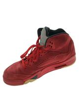 NIKE◆AIR JORDAN 5 RETRO/エアジョーダンレトロ/レッド/136027-602/28cm/RED_画像8