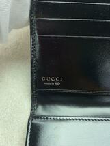 GUCCI◆長財布/ナイロン/BLK/レディース/035・2888・2020/レザー箇所擦れ_画像3