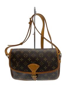 LOUIS VUITTON◆ソローニュ_モノグラム・キャンバス_BRW/PVC/BRW