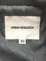 URBAN RESEARCH◆レザージャケット・ブルゾン/40/豚革/BLK/無地/WME-126989J_画像3