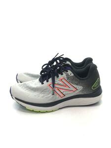 NEW BALANCE◆ローカットスニーカー/25cm/WHT/ナイロン/w680lw7