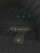 ARMANI EXCHANGE◆セーター(厚手)/M/アクリル/NVY/6HYM1R YMD8Z_画像3