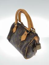 LOUIS VUITTON◆ルイヴィトン/ミニ・スピーディ_モノグラム・キャンバス_BRW/PVC/ブラウン/M41534_画像2