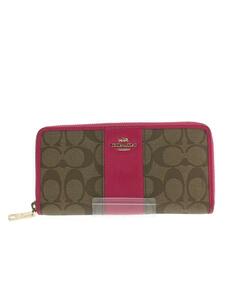 COACH◆長財布/-/CML/総柄/レディース