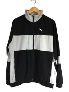 PUMA◆ナイロンジャケット/L/ポリエステル/BLK/57848-01