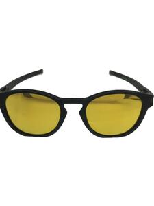 OAKLEY◆サングラス/ウェリントン/プラスチック/BLK/GLD/メンズ/oo9349-04