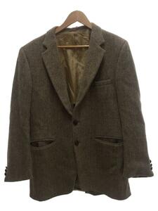 HARRIS TWEED◆テーラードジャケット/-/ウール/CML/クルミボタン