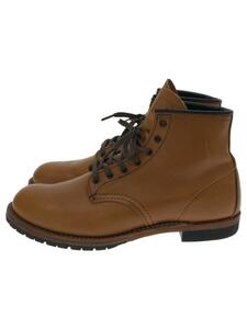 RED WING◆BECKMAN ROUND BOOTS/ベックマン/レースアップブーツ/US9.5/BRW/レザー/9013