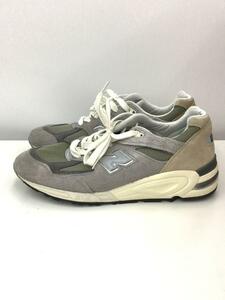 NEW BALANCE◆M990V2 Gray/USA製/グレー/29cm/GRY/M990TD2