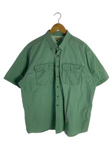 L.L.Bean◆半袖シャツ/XL/コットン/GRN