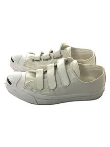 CONVERSE◆ローカットスニーカー/23cm/WHT/レザー/1CK129