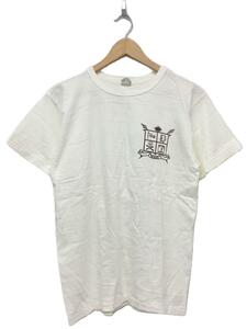 WAREHOUSE◆Tシャツ/L/コットン/WHT/プリント