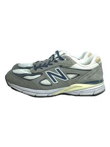 NEW BALANCE◆ローカットスニーカー/28.5cm/GRY/スウェード/U990TA4