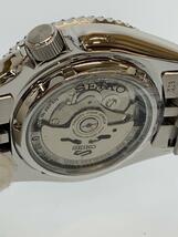 SEIKO◆自動巻腕時計/アナログ/ステンレス/WHT/SBC001_画像3