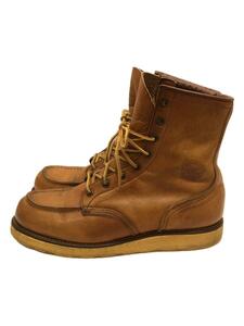 RED WING◆アイリッシュセッター/879/ロング/モックトゥ/レースアップブーツ/US9.5/BRW/レザー