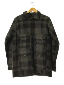 FILSON◆ジャケット/-/ウール/GRY/チェック/マッキーノジャケット