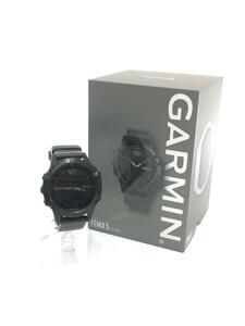 GARMIN◆腕時計/アナログ/-/BLK/BLK/FENIX5 GPS