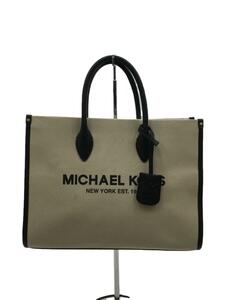 MICHAEL KORS◆トートバッグ/-/BEG/汚れ有