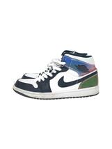 NIKE◆AIR JORDAN 1 MID_エアジョーダン 1 ミッド/27cm/WHT_画像1