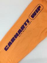 Carhartt◆長袖Tシャツ/M/コットン/ORN/L/S INTER T/S/WIP_画像6