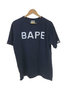 A BATHING APE◆Tシャツ/L/コットン/NVY