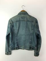 Levi’s◆90s/Gジャン/42/デニムジャケット/USA製/ボタン裏755/IDG/無地/70506-0214_画像2