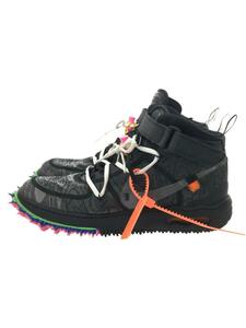 NIKE◆ハイカットスニーカー/28cm/BLK/DO6290-001/×OFF-WHITE/AIR FORCE 1 MID S