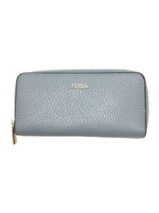 FURLA◆キーケース/レザー/BLU/無地/レディース