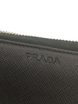 PRADA◆長財布/レザー/サフィアーノ/NVY/メンズ_画像3