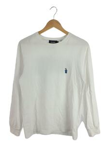 X-LARGE◆長袖Tシャツ/S/コットン/WHT/プリント/101203011055