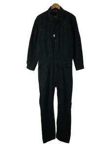 NEIGHBORHOOD* all-in-one / coverall /M/ cotton /BLK/ plain /TSNH-PT05