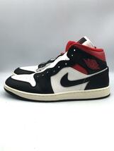 NIKE◆AIR JORDAN 1 MID_エア ジョーダン 1 ミッド/29cm/WHT_画像1